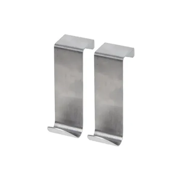 MSV 2 ks závěsných háčků na skříňku / nerezová ocel (3700703913320)