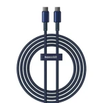 Baseus Tungsten Gold Kabel USB-C na USB-C 2m modrá / 2x USB-C (M) / 100W (P10319800321-04)