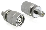 Delock adaptér RP-SMA(M) na RP-TNC(F) / Adaptér / kov / stříbrná (88411)