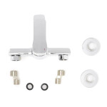 Vanová baterie SAT Cube Way bez sprchového setu 150 mm chrom CU222 CU222