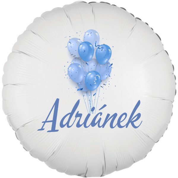 Adriánek - balónek s jménem - Balonky.cz Adriánek - balónek s jménem - Balonky.cz