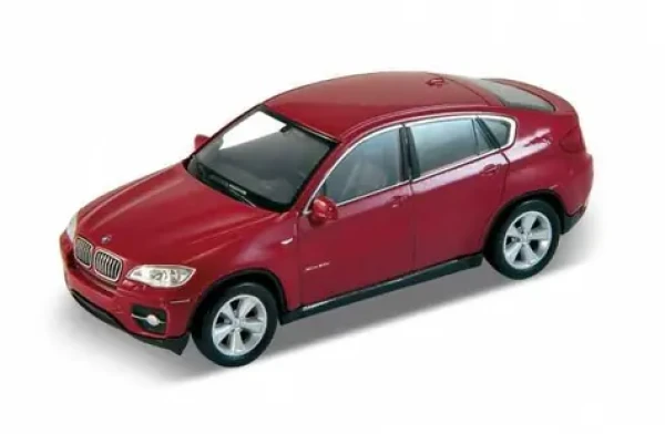 Welly BMW X6 1:34 červená