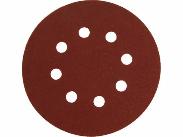 EXTOL-PREMIUM Papír brusný výsek 125 mm | P40 | 8 otvorů | suchý zip | 10ks (EX8803561)