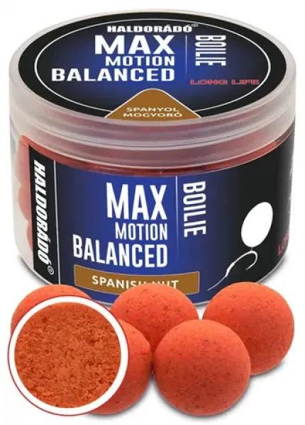 Haldorádó Boilies Balanced Max Motion 70g 20mm Španělský ořech (HD27406)