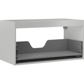 MEXEN - Box-A skříňka pro umyvadlo 90, 1 šuplík, šedý mat 91AX0-0900-470-1-62