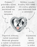 ELENYS Spojená láska – přívěsek ze sterlingového stříbra 925