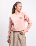 Fjällräven 1960 Logo Badge Sweater W 302 Chalk Rose L