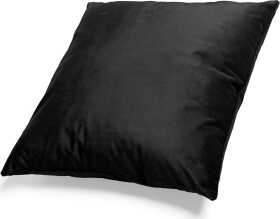 Mikroplyšový polštář 50x50 cm Černý
