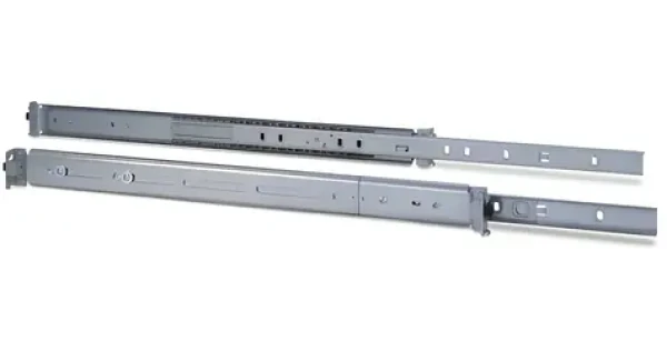 Inter-Tech 18" 455 mm stříbrná / Teleskopické ližiny / 19" rack / hloubka 500–800 mm / nosnost 30 kg (88887220)