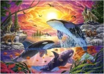 EDUCA Puzzle Kosatky a vlci