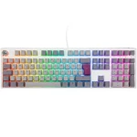 Ducky One 3 Cherry MX-Silent-Red šedá / herní klávesnice / podsvícená / mechanická / drátová USB-C / DE (DKON2108ST-SDEPDMIWHHC2)