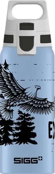 SIGG WMB One Brave Eagle 0.6 l modrá / Dětská lahev / hliník (9002.40)