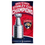 Fanatics Osuška Florida Panthers NHL 2025 Stanley Cup Champions Locker Room 30" x 60" Back to Back Celebration Towel