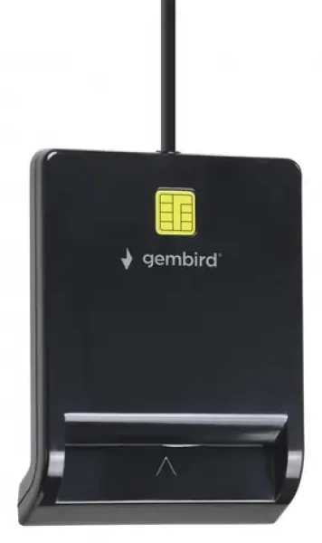 Gembird FD2-SCR černá / Čtečka karet / Smart card / USB 2.0 (FD2-SCR)