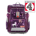 Školní aktovka Step by Step SPACE 5-dílný set, Jednorožec, certifikát AGR