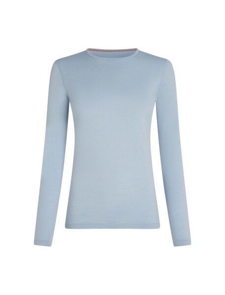 ICEBREAKER Wmns 200 Oasis LS Crewe, Zinc Blue (vzorek) velikost: S