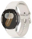 Tech-Protect Silicone béžová / Řemínek / pro Samsung Galaxy Watch 4/5/5 Pro/6/7/FE / Silikonový
