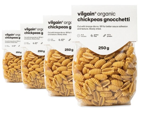 Vilgain Luštěninové těstoviny BIO – 4× cizrnové gnochetti 250 g