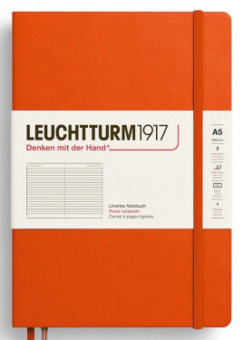 Zápisník Pumpkin Hardcover Medium (A5) linkovaný