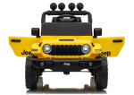 Mamido Elektrické autíčko Jeep Rubicon 24 V 2x200 W žluté