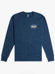 Billabong WALLED dark blue pánské tričko dlouhým rukávem