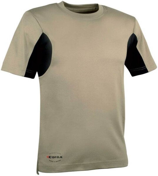 Pracovní tričko COFRA GUADALUPA khaki velikost 4XL (CAGUADALUPA_00_4XL-B)