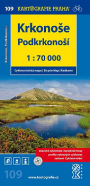 1: 70T(109)-Krkonoše,Podkrkonoší (cyklomapa) - neuveden