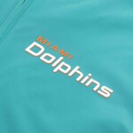 Nike Pánská bunda Miami Dolphins NFL 2024 Sideline Pre-Game Lightweight Player Velikost: XL