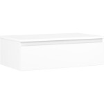 MEXEN/S - Orio koupelnová skříňka pod umyvadlo 80 cm s deskou, 1 šuplík, bílá mat 91A10-08023-1-BFC01