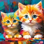 Puzzle Cherry Pazzi 500 dílků - Three Little Hearts