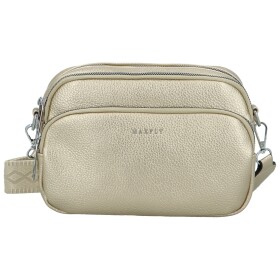 Trendy dámská koženková crossbody kabelka Rory, zlatá