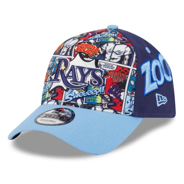 New Era Pánská kšiltovka Tampa Bay Rays MLB 2025 Players' Weekend 9FORTY A-Frame Snapback