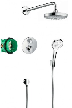 HANSGROHE - Croma Select S Sprchový set 180 s termostatem Ecostat S, 2 proudy, chrom 27295000