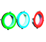 Binder pomocný výstupní prvek s kruhovým LED osvětlením pro BGA275