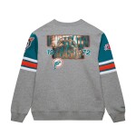 Mitchell & Ness Pánská mikina Miami Dolphins NFL All Over Crew 4.0 Velikost: L