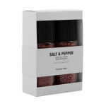 Nicolas Vahé Sada soli a pepře Ruby salt and seeds / pepper mix, růžová barva, sklo