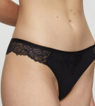 Dámské kalhotky Peony Florale Brazilian - BLACK - černé 0004 - TRIUMPH BLACK 36