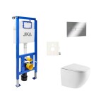 Závěsný WC set do lehkých stěn / předstěnová SAT SIKOJSREX67CR SIKOJSREX67CR