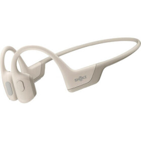 Shokz OpenRun PRO béžová / Bluetooth sluchátka / před uši / IP55 / 9 Generace Bone Conduction (S810BG)