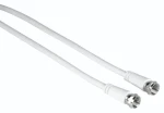 Hama F - F 1,5 m bílá / Anténní kabel / 75 dB (002050370000)
