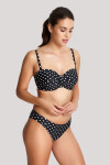 Vrchní díl plavek Swimwear Anya Spot Bandeau Bikini black/white SW1013 80E