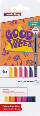 Edding 1200 Fixy Good Vibes 6 ks (limitovaná edice)