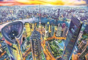 ANATOLIAN Puzzle Pohled na Šanghaj