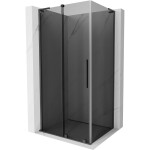 MEXEN/S - Velar L sprchový kout, posuvné dveře 90 x 120, grafit, grafit kartáčovaná 871-090-120-43-66