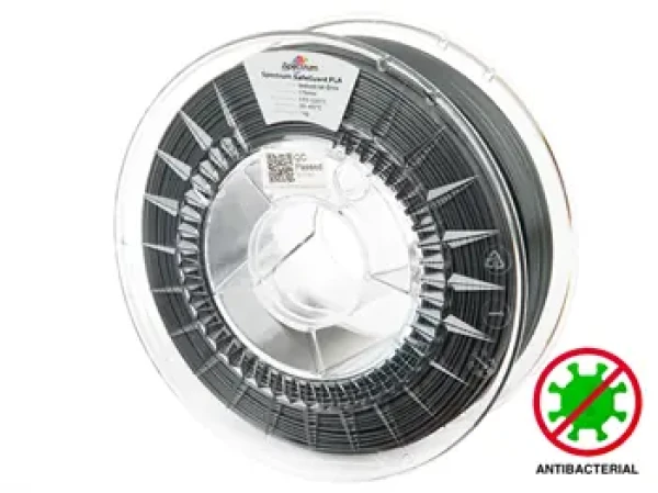 Spectrum SafeGuard PLA Industrial Grey / Filament / 1.75 mm / 1 kg (81556)