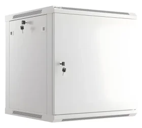 Lanberg WF01-6612-00S šedá / Nástěnný rozvaděč / 19" / 12U / 600×600 mm (WF01-6612-00S)