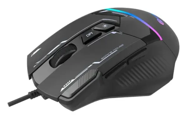 C-TECH Zyra GM-16 / Herní myš / optická / 7200 DPI / 8 tlačítek / RGB / USB (GM-16)