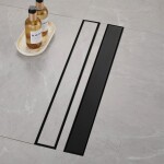 REA - Odtokový žlab 100 Pure Neox - matný černý REA-G6605