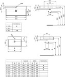 IDEAL STANDARD Umyvadlo přepadem, otvor pro baterii, bílá K077701