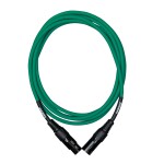 Cascha Standard Line Mic Cable Green 9m